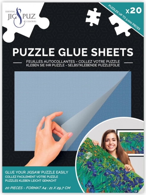 JIG&PUZ Ljepive folije za puzzle za 3000 dijelova