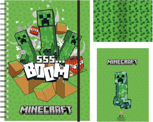 Linirani blok s motivom Minecrafta