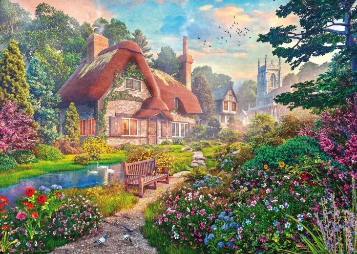 Ravensburger puzzle raj u srcu prirode 1000 dijelova