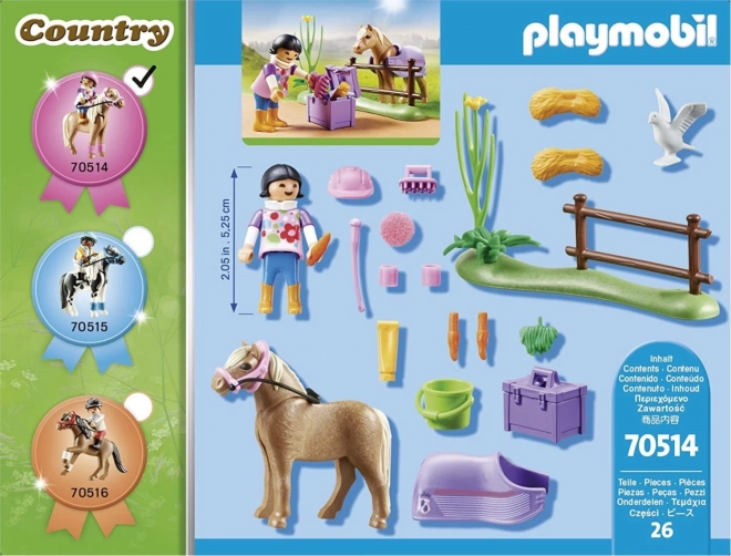 PLAYMOBIL® Country 70514 Kolekcionarski islandski poni