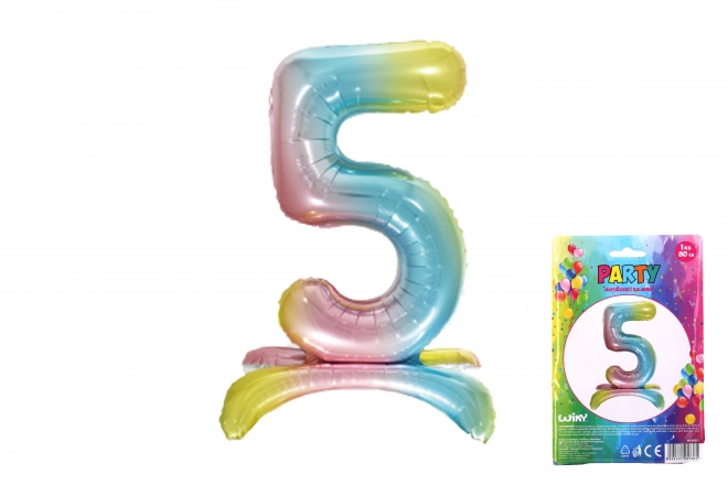 napuhujući balon broj 5 Duga