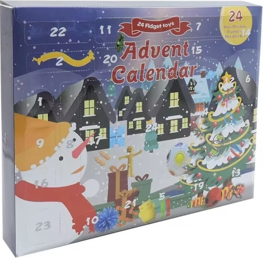 Adventski kalendar sa šaljivim predmetima