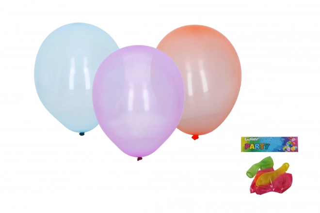 Baloni na napuhavanje kristalni 25 cm - 6 komada