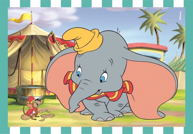 Puzzle 4u1 Super Color Disney Classic