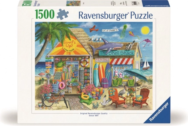 Ravensburger puzzle surferski štand 1500 dijelova