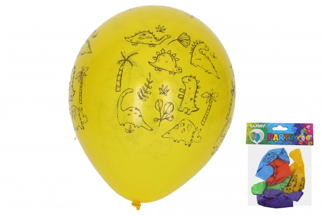 Baloni na napuhavanje dinosauri 30 cm - 5 komada