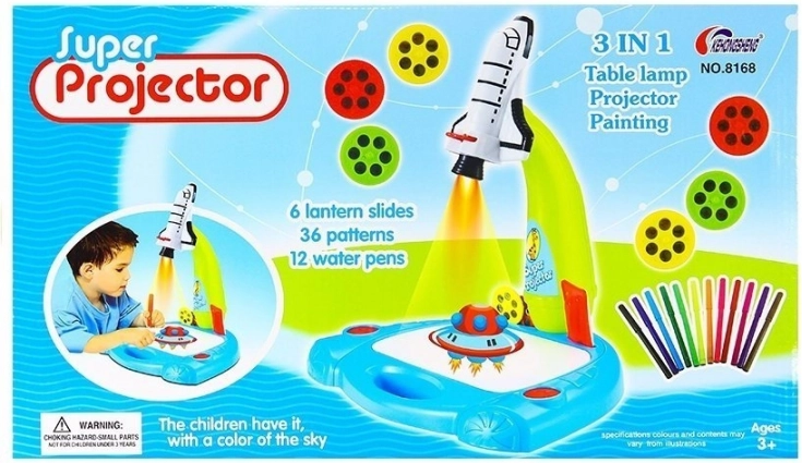 3u1: projektor, lampica i slikarski set