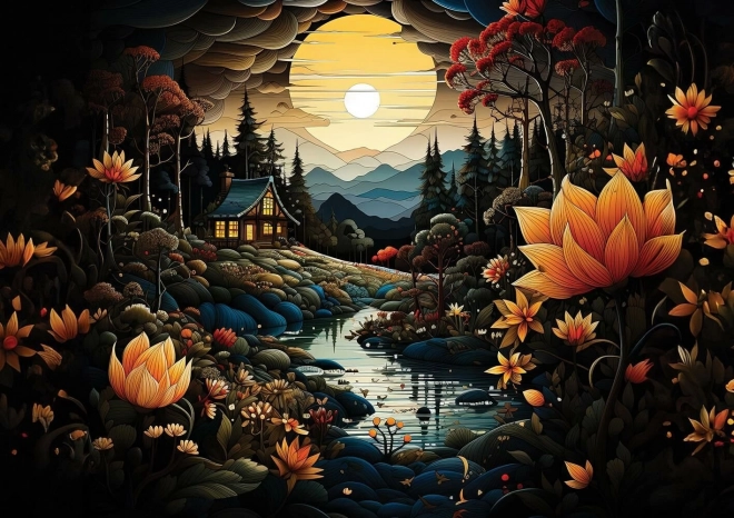 Puzzle Noćne ljepotice 1000 dijelova