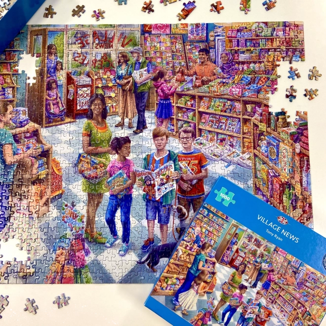 Puzzle Vijesti iz sela 1000 komada