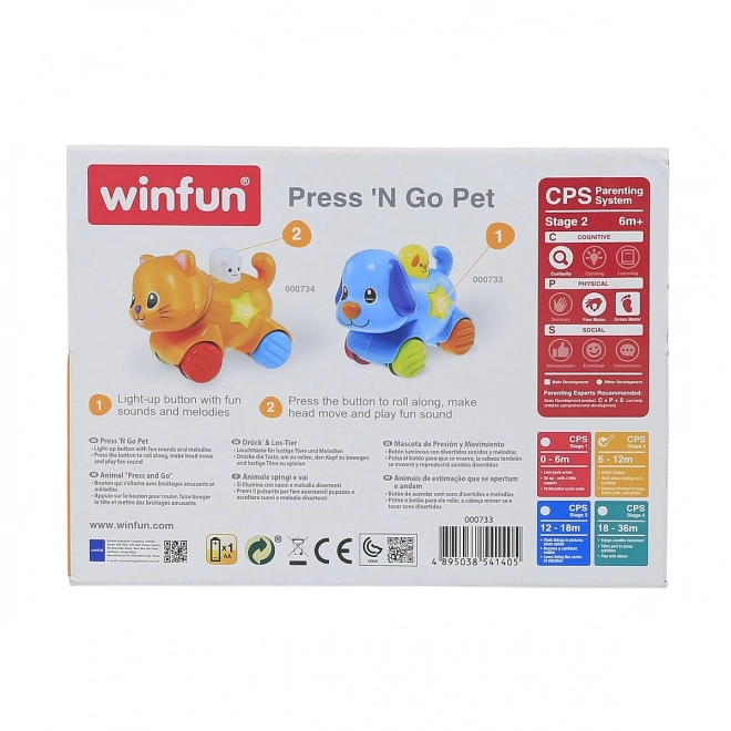 Mačka Press 'N Go Pet