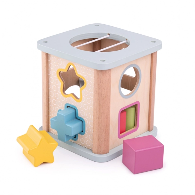Bigjigs Toys Motorna kocka plava