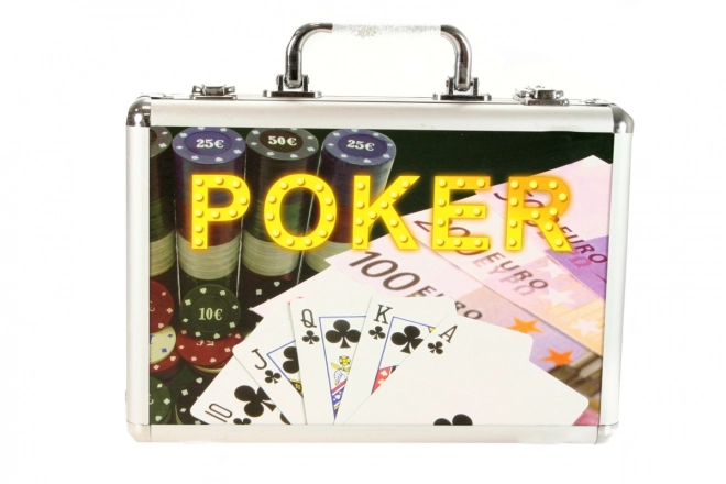 Set za poker u kovčegu