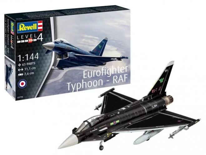 Plastični model aviona Eurofighter Typhoon RAF 1/144