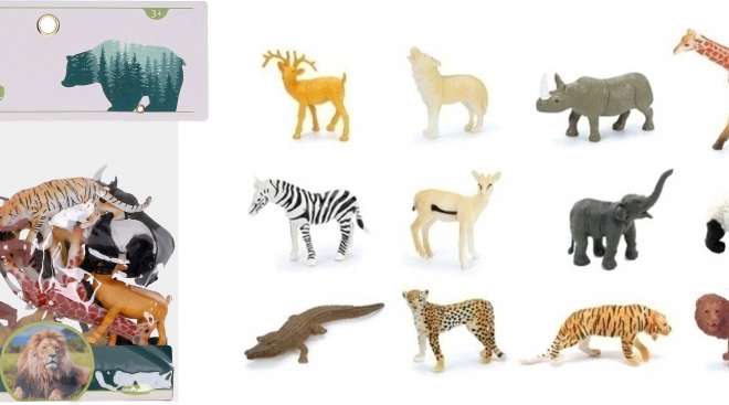 Set figura divlje životinje 12 kom