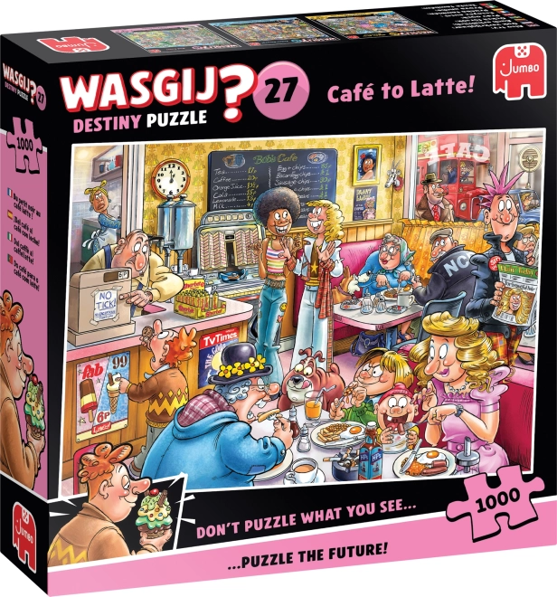 Puzzle Wasgij Destiny 27: Latte Kavana 1000 komada