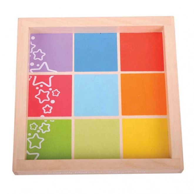 Drvene kocke s slikama od Bigjigs Baby