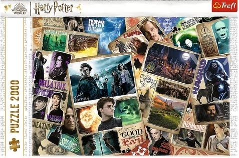 Puzzle 2000 dijelova Harry Potter Junaci