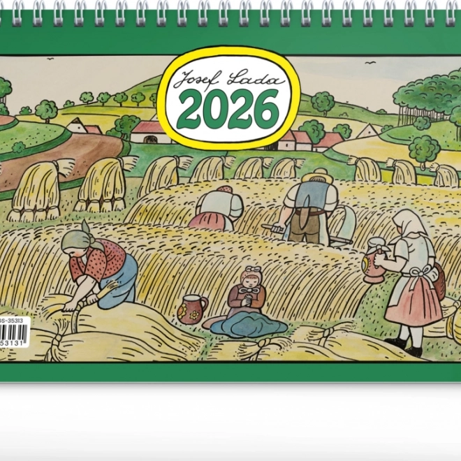 Stolni kalendar Josef Lada 2026