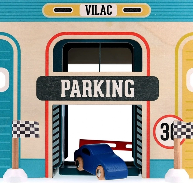 Vilac Drvena Vintage Garaža Vilacity