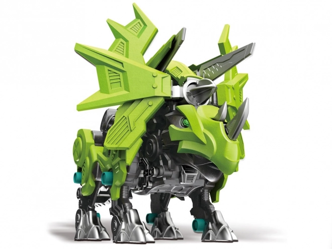 Pokretni model mehaničkog robota Triceratopsa