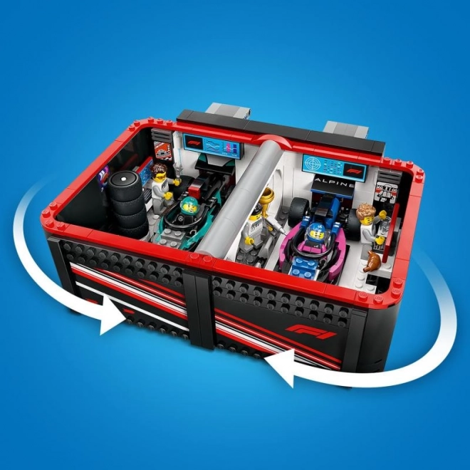 LEGO4 City 60444 Formula 1 Garaža i vozila Mercedes-AMG i Alpine