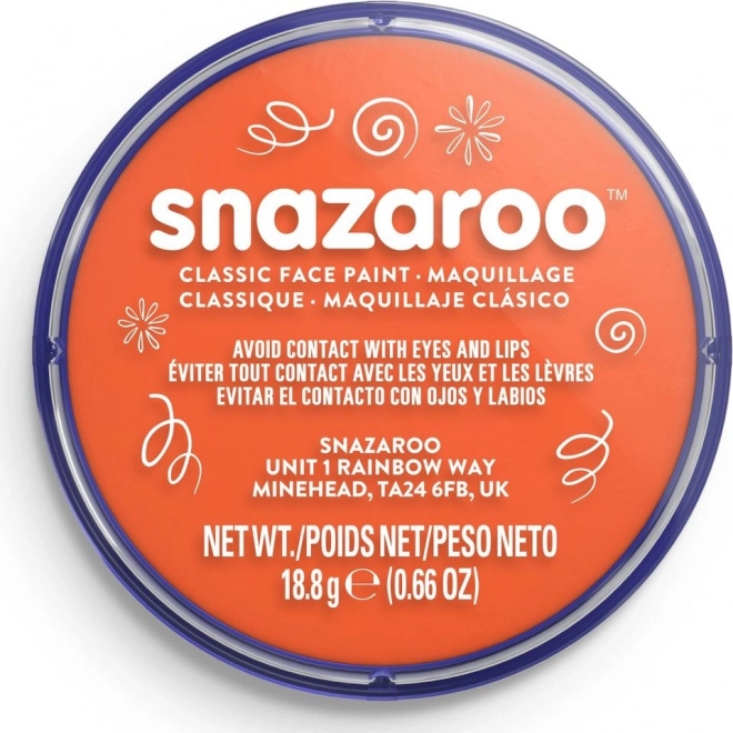Snazaroo narančasta boja za lice 18 ml