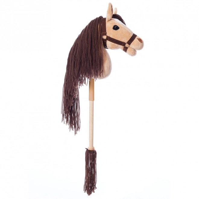 HOPPIHORSE konj na štapu hobby horse veličina A3 bež