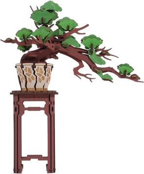RoboTime 3D drvena slagalica bonsai borovica