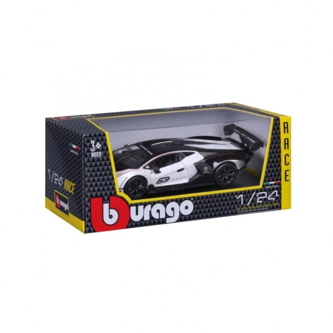 Bburago 1:24 Utrka Lamborghini Essenza SCV12 – Bijelo