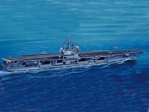 Plastični model nosača zrakoplova USS Ronald Reagan