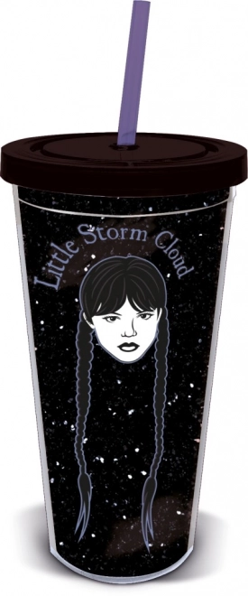 Modni šalica sa slamkom 560 ml