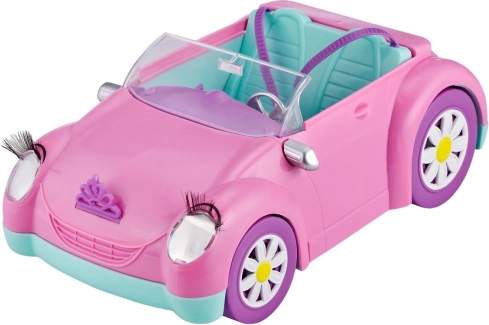 Stilski ružičasti kabriolet