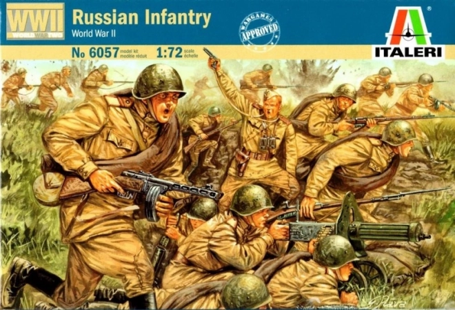 ruska pješaštvo 1:72 plastični maketni set