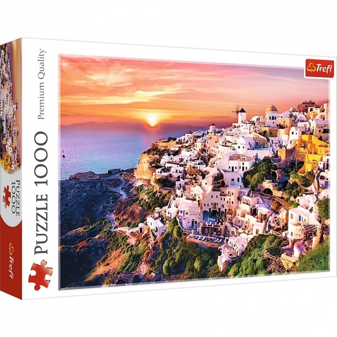 Puzzle Santorini Zalazak Sunca 1000 Dijelova