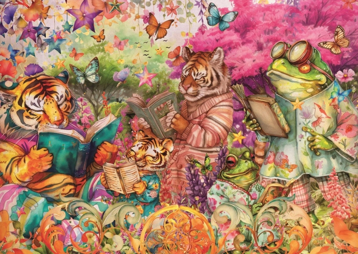 Puzzle Knjižni klub 1000 dijelova Ravensburger