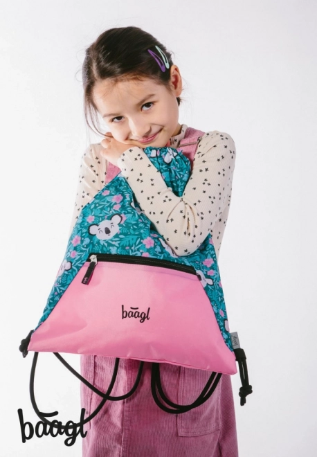 BAAGL SET 5 Zippy Baby Koala: školska aktovka, pernica, vrećica, mape, kutija
