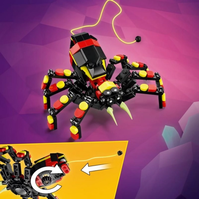 Lego Creator divlje životinje pauk s mrežom