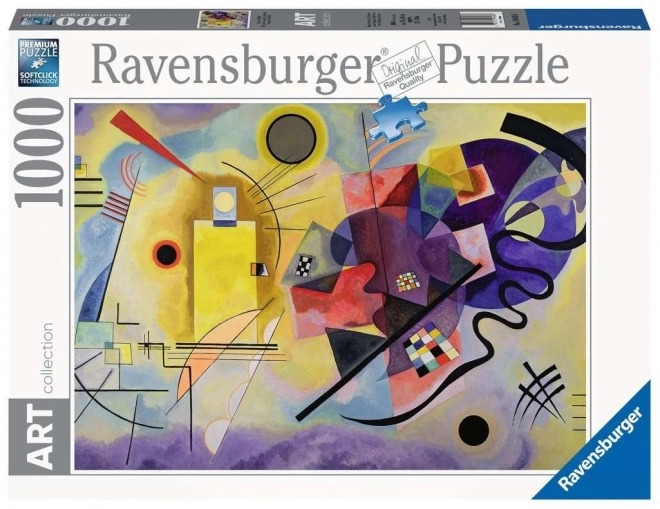 Puzzle Art Kolekcija Žuta, Crvena, Plava 1000 komada od Ravensburger