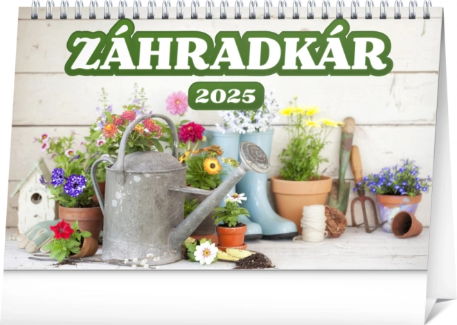 NOTIQUE Stolni kalendar Vrtlar 2025, 23,1 x 14,5 cm