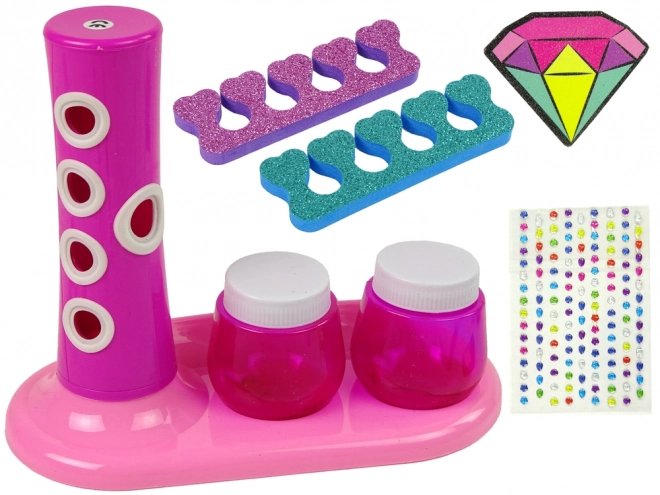 Set za ukrašavanje noktiju Nail Glitter Dispenser Lak za nokte Naljepnice