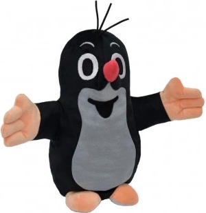 Krtko plišani lutak na ruku 27 cm