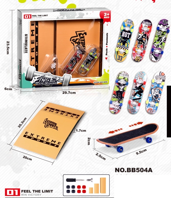 Fingerboard igraći set