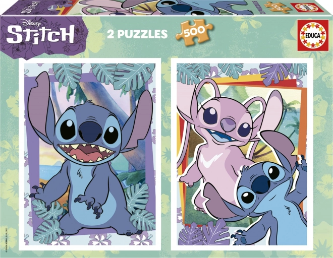 EDUCA Puzzle Stitch 2x500 dijelova