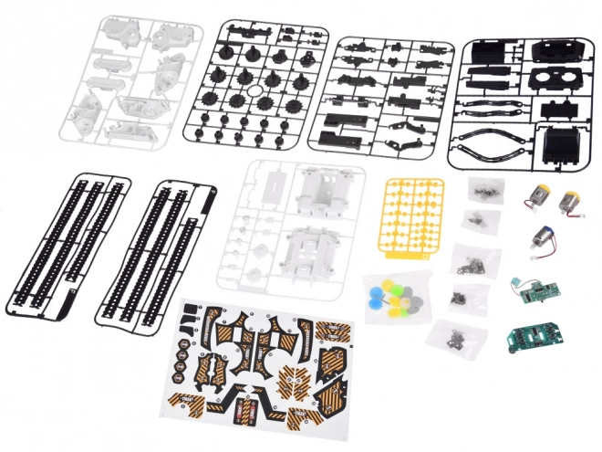 176-ele RC0665 Set daljinskog upravljanja 4 u 1 za sklopive građevinske strojeve
