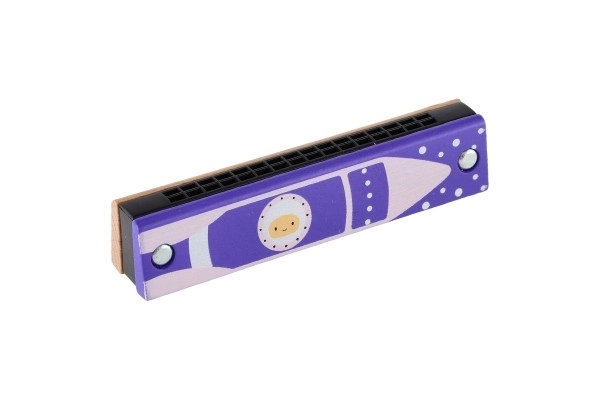 Drvena dječja harmonika 13 cm