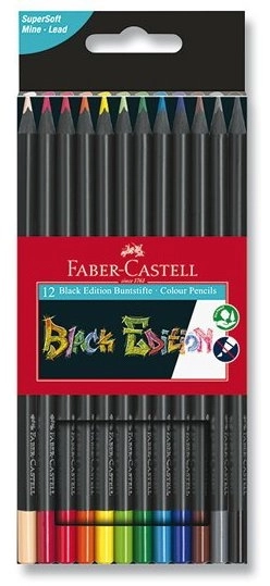 Pastelne bojice Faber-Castell Black Edition 12 komada
