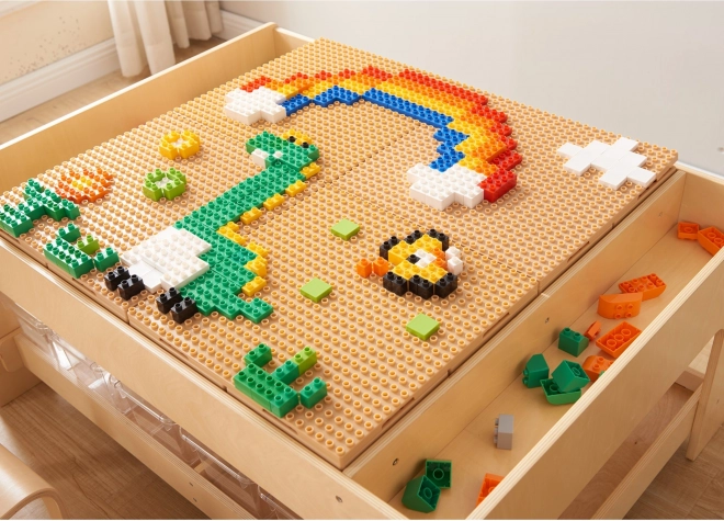 Konstrukcijski set MASTERKIDZ STEM s 563 dijelova i 4 dodatka za panel