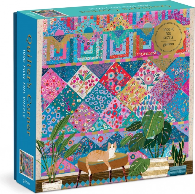Galison Puzzle Šareni Patchwork 1000 Delića