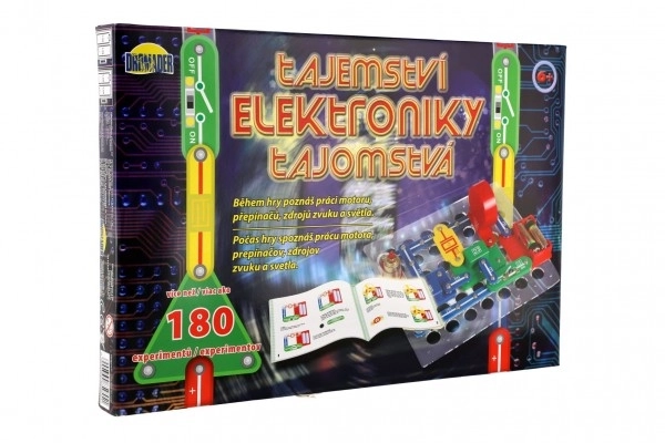 Tajne elektronike 180 eksperimenata na baterije u kutiji 42x28,5x4cm od 6 godina