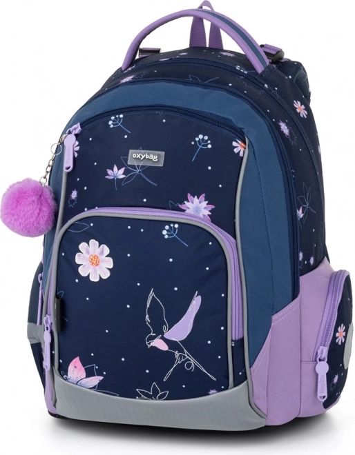 OXYBAG Školski set 3 komada OXY GO Cvjetovi